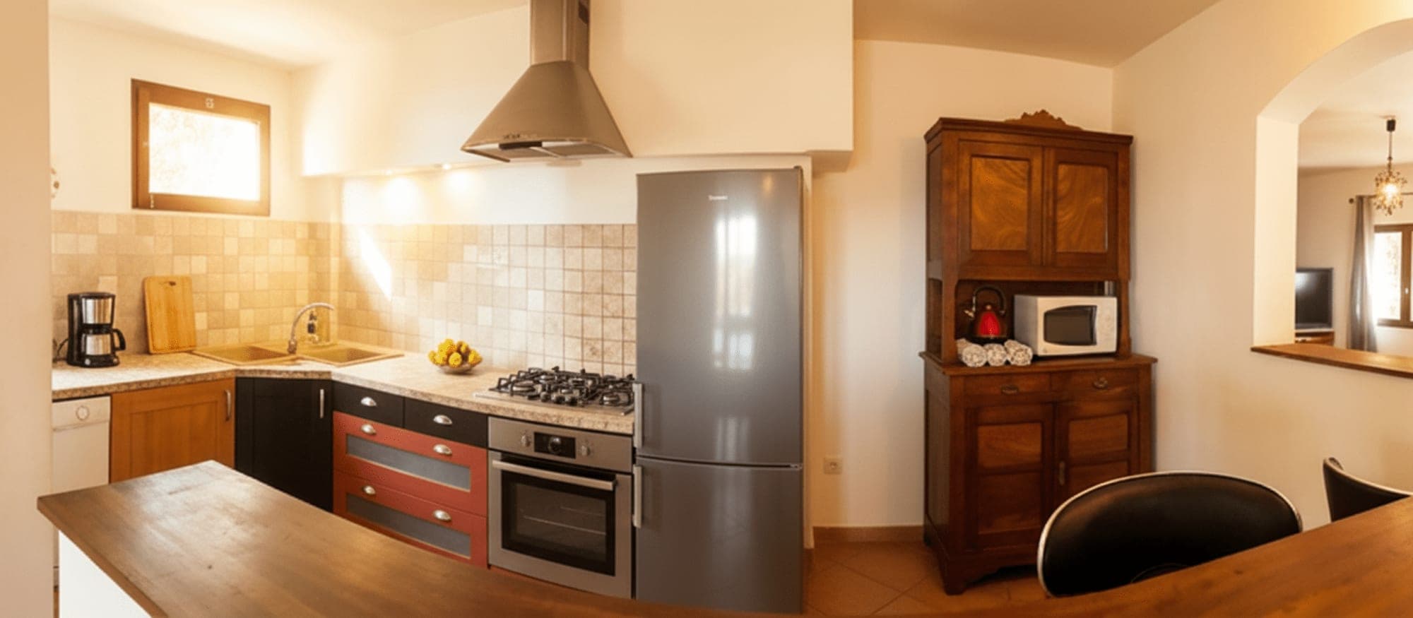 Large T3 apartment classified 4*, 140 m², private garden 360 m², billiards — 3