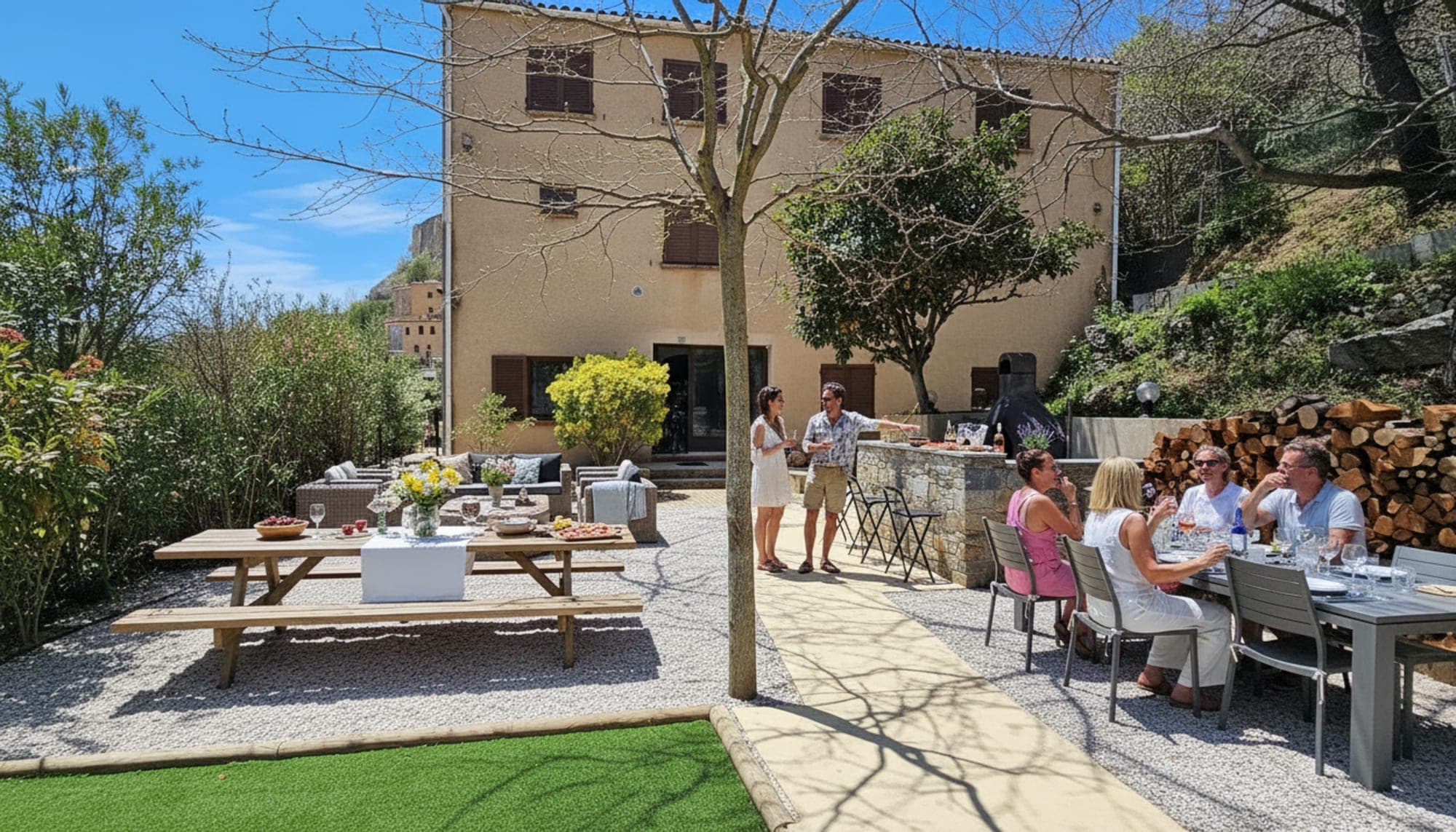 Large T3 apartment classified 4*, 140 m², private garden 360 m², billiards — 9